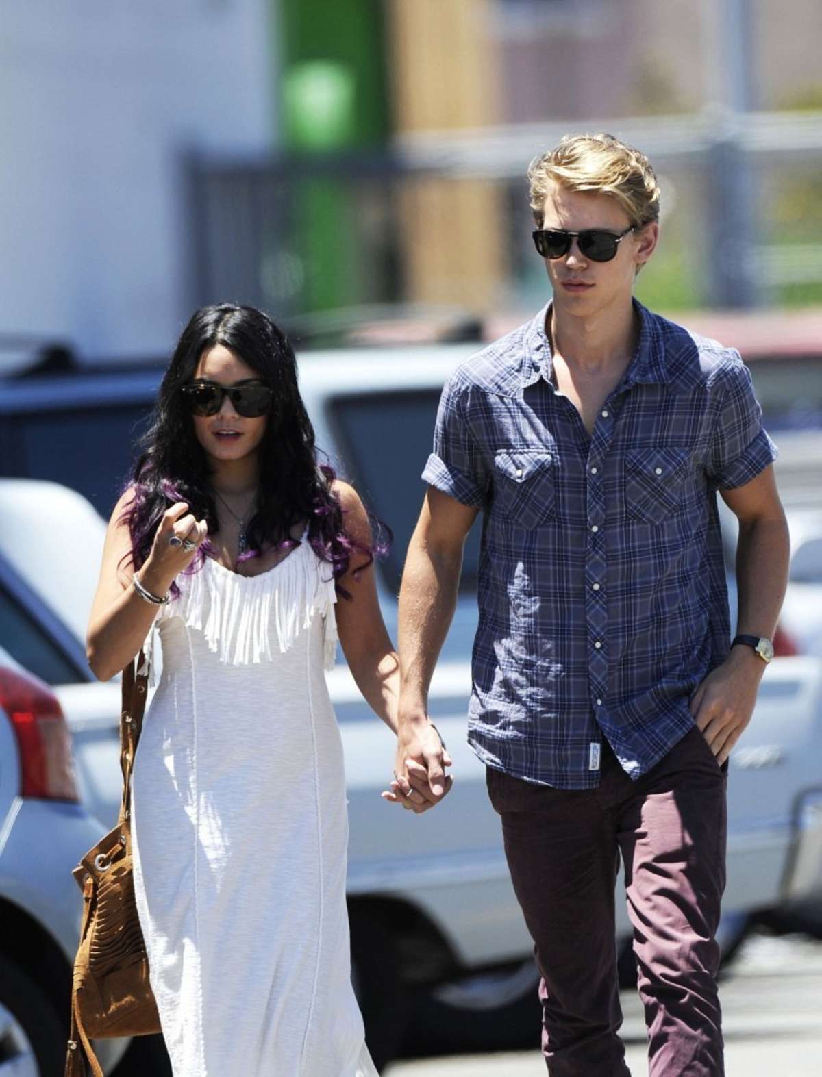 Vanessa Hudgens - out of church service